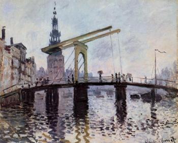 尅勞德 莫奈 The Bridge, Amsterdam